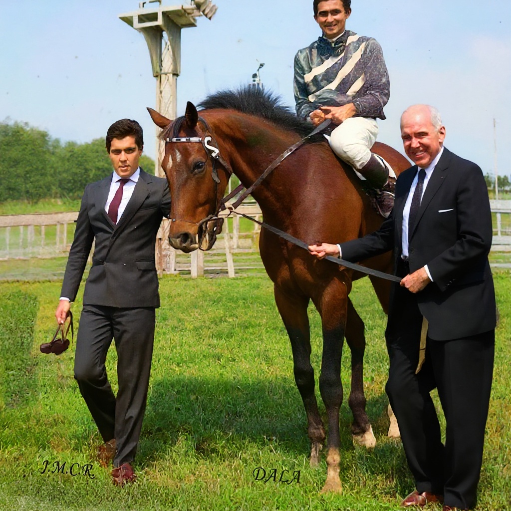 Jose Mariano Camargo Raggio e Pedro Lorenzo Raggio - Corridas de Cavalo