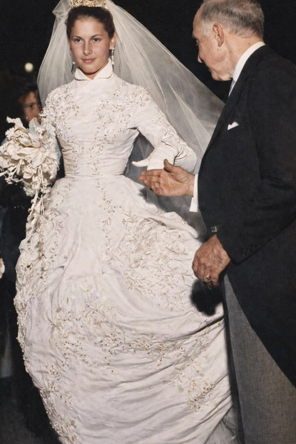 Pedro Lorenzo Raggio e família no casamento