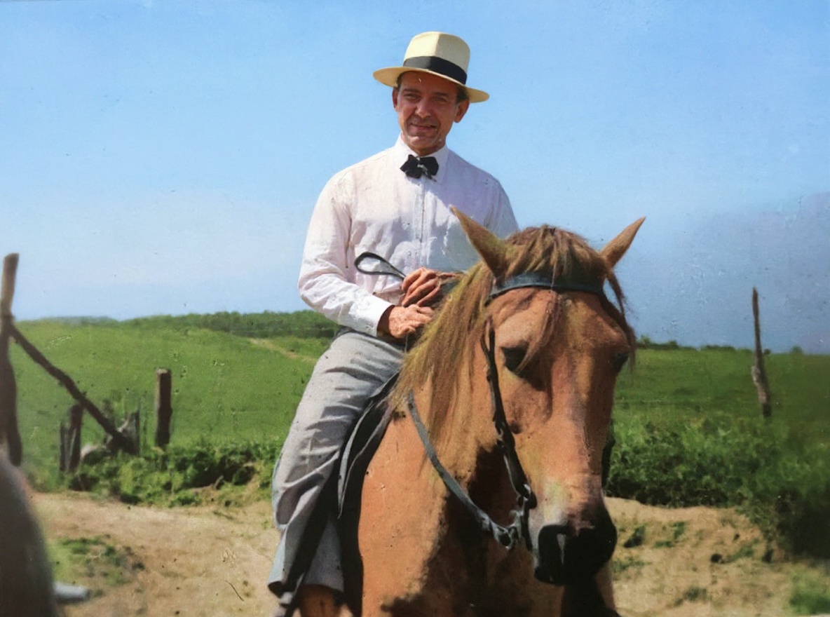Pedro Lorenzo Raggio e sua paixão pelos cavalos